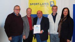 Alfred Marbach, Fritz Manseder, Peter Nausch, Alfred Weichinger und Ilse Stöger